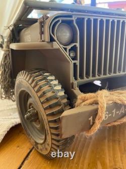 1/6 GI JOE Willys Jeep HASBRO 2001 RARE