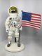 1/6 Hasbro Gi Joe Apollo 11 Moon Landing Astronaut Nasa Flag +stand Space 21st