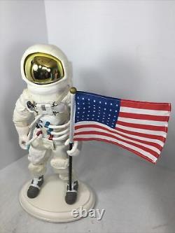1/6 Hasbro Gi Joe Apollo 11 Moon Landing Astronaut Nasa Flag +stand Space 21st