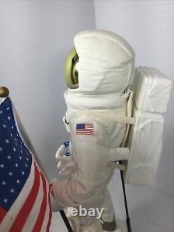 1/6 Hasbro Gi Joe Apollo 11 Moon Landing Astronaut Nasa Flag +stand Space 21st