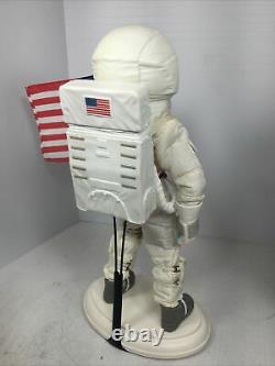 1/6 Hasbro Gi Joe Apollo 11 Moon Landing Astronaut Nasa Flag +stand Space 21st