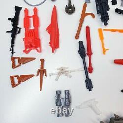 100+ vintage action figure weapons bundle 1980s 1990s HE MAN GI JOE