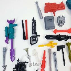 100+ vintage action figure weapons bundle 1980s 1990s HE MAN GI JOE