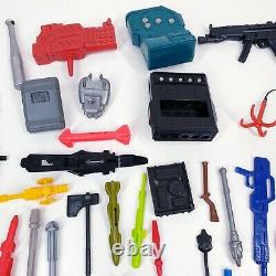 100+ vintage action figure weapons bundle 1980s 1990s HE MAN GI JOE