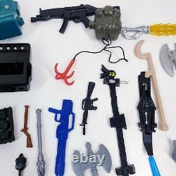 100+ vintage action figure weapons bundle 1980s 1990s HE MAN GI JOE