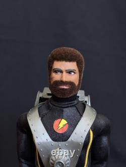 12 Inch Custom Super Joe Figure Vintage Body. Custom Modern Head With Eagle Eyes