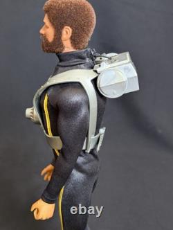 12 Inch Custom Super Joe Figure Vintage Body. Custom Modern Head With Eagle Eyes