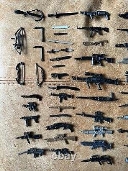 166 VINTAGE GI JOE HASBRO 1980 90s WEAPONS ACCESSORIES MACHINE GUNS MISSILES ETC