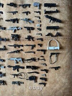 166 VINTAGE GI JOE HASBRO 1980 90s WEAPONS ACCESSORIES MACHINE GUNS MISSILES ETC