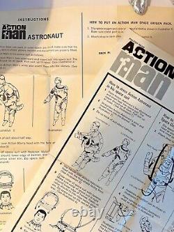 1960s Action Man astronaut, Space Capsule life support Uniform etc boxed