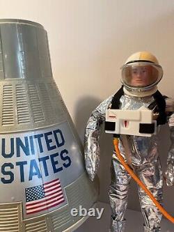 1960s Action Man astronaut, Space Capsule life support Uniform etc boxed