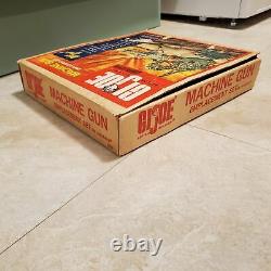 1964 Vintage HASBRO GI JOE TM 1965 Machine Gun Emplacement Boxed Set