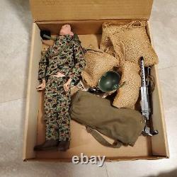 1964 Vintage HASBRO GI JOE TM 1965 Machine Gun Emplacement Boxed Set