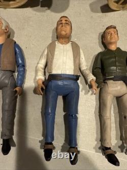 1966 BONANZA ALL 4 Action Figures With Horses BEN, JOE, HOSS, OUTLAW Wagon MORE