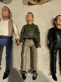 1966 BONANZA ALL 4 Action Figures With Horses BEN, JOE, HOSS, OUTLAW Wagon MORE