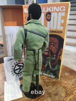 1973 GI Joe Adventure Team Black Talking Commander Hasbro withCustom Box RARE