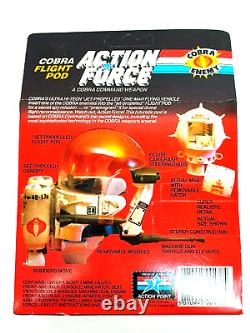 1980's HASBRO ACTION FORCE GI JOE 6681 COBRA FLIGHT POD FACTORY TAPE SEALED