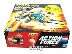 1980's HASBRO ACTION FORCE GI JOE 6681 COBRA FLIGHT POD FACTORY TAPE SEALED