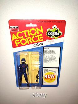 1980's Palitoy Action Man Action Force Cobra Factory Sealed Gi Joe