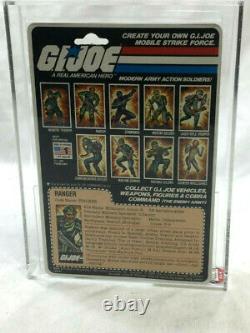 1982 GI Joe ARAH Ranger Stalker Figure 9 Back Cardback Graded AFA 85 Sealed