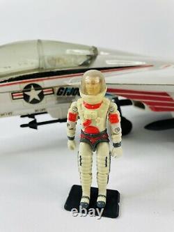 1983 GI Joe SKYSTRIKER XP-14F withPilot ACE Near Complete