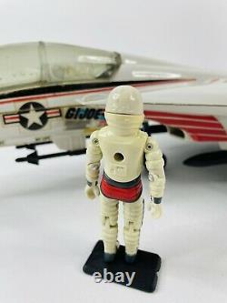 1983 GI Joe SKYSTRIKER XP-14F withPilot ACE Near Complete