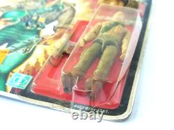 1983 Hasbro Gi Joe First Sergeant Duke V1 Peach Card Mosc + Acrylic Case
