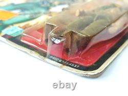 1983 Hasbro Gi Joe First Sergeant Duke V1 Peach Card Mosc + Acrylic Case