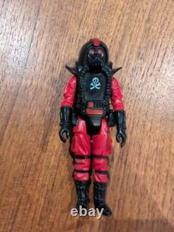1983 Vintage Action Force RED WOLF Figure ROBOSKULL Pilot Red Shadow GI Joe