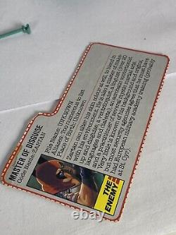 1984 G. I. Joe ARAH Zartan Master Of Disguise (v1) Near Complete Hasbro Vintage