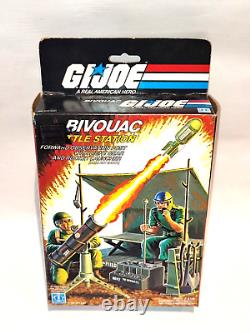 1984 Hasbro Action Force Gi Joe Bivouac Battle Station Sealed Contents