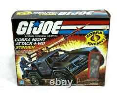 1984 Hasbro GI Joe ARAH Cobra Stinger Jeep Boxed Complete Driver Instructions