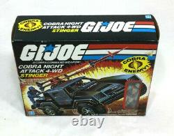 1984 Hasbro GI Joe ARAH Cobra Stinger Jeep Boxed Complete Driver Instructions