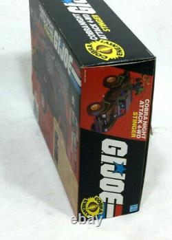 1984 Hasbro GI Joe ARAH Cobra Stinger Jeep Boxed Complete Driver Instructions