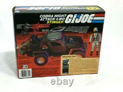 1984 Hasbro GI Joe ARAH Cobra Stinger Jeep Boxed Complete Driver Instructions