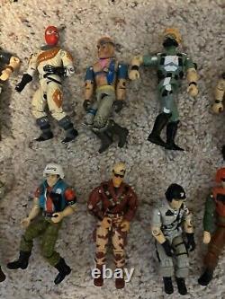 1985-1988 Vintage Toys x10 LOT GI Joe Action Heroes Action Figures Hasbro