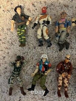 1985-1988 Vintage Toys x10 LOT GI Joe Action Heroes Action Figures Hasbro