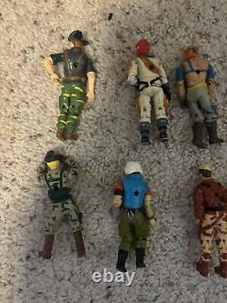 1985-1988 Vintage Toys x10 LOT GI Joe Action Heroes Action Figures Hasbro