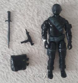 1985 GI JOE Vintage ARAH Snake Eyes V2 HASBRO ORIGINAL 3.75 Action Figure