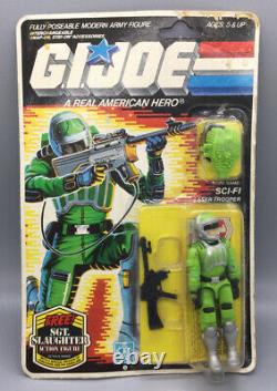 1985 Hasbro GI Joe ARAH Sci-Fi 3.75 Action Figure MOC