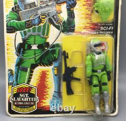 1985 Hasbro GI Joe ARAH Sci-Fi 3.75 Action Figure MOC