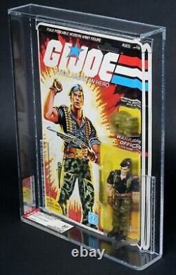 1985 Hasbro GI Joe Series 4 Flint 34 Back AFA 80 C80 B85 F85 MOC