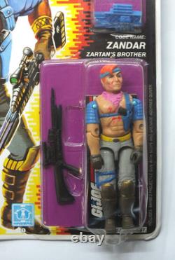 1986 GI Joe Zandar Figure MOC New Sealed Hasbro Zartan's Brother R218
