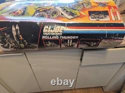 1988 G. I. JOE / Action Force Rolling Thunder Near Complete W Box And Instr
