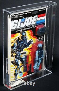 1988 Hasbro GI Joe Series 7 Shockwave AFA 85 C90 B85 F90 MOC