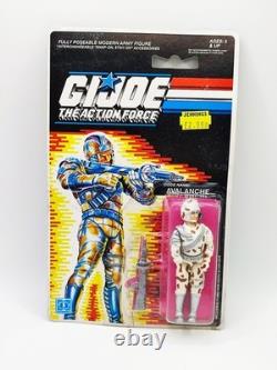 1989 Hasbro Gi Joe Action Force Card Avalanche Mosc Factory Sealed