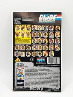 1989 Hasbro Gi Joe Action Force Card Avalanche Mosc Factory Sealed