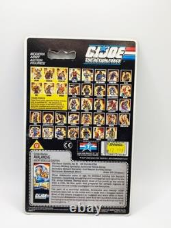 1989 Hasbro Gi Joe Action Force Card Avalanche Mosc Factory Sealed