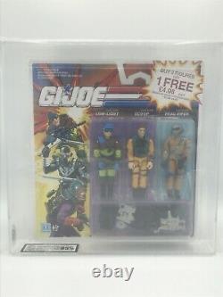 1990 GI JOE 3 Pack ULTRA RARE UK WOOLWORTHS Exclusive UKG85 MOC (Not AFA)