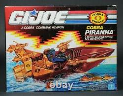 1990 Hasbro GI Joe Series 9 Cobra Piranha MISB Unopened Factory Sealed